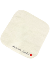 Load image into Gallery viewer, Heaven&#39;s Market Embroidered Wash Cloth
